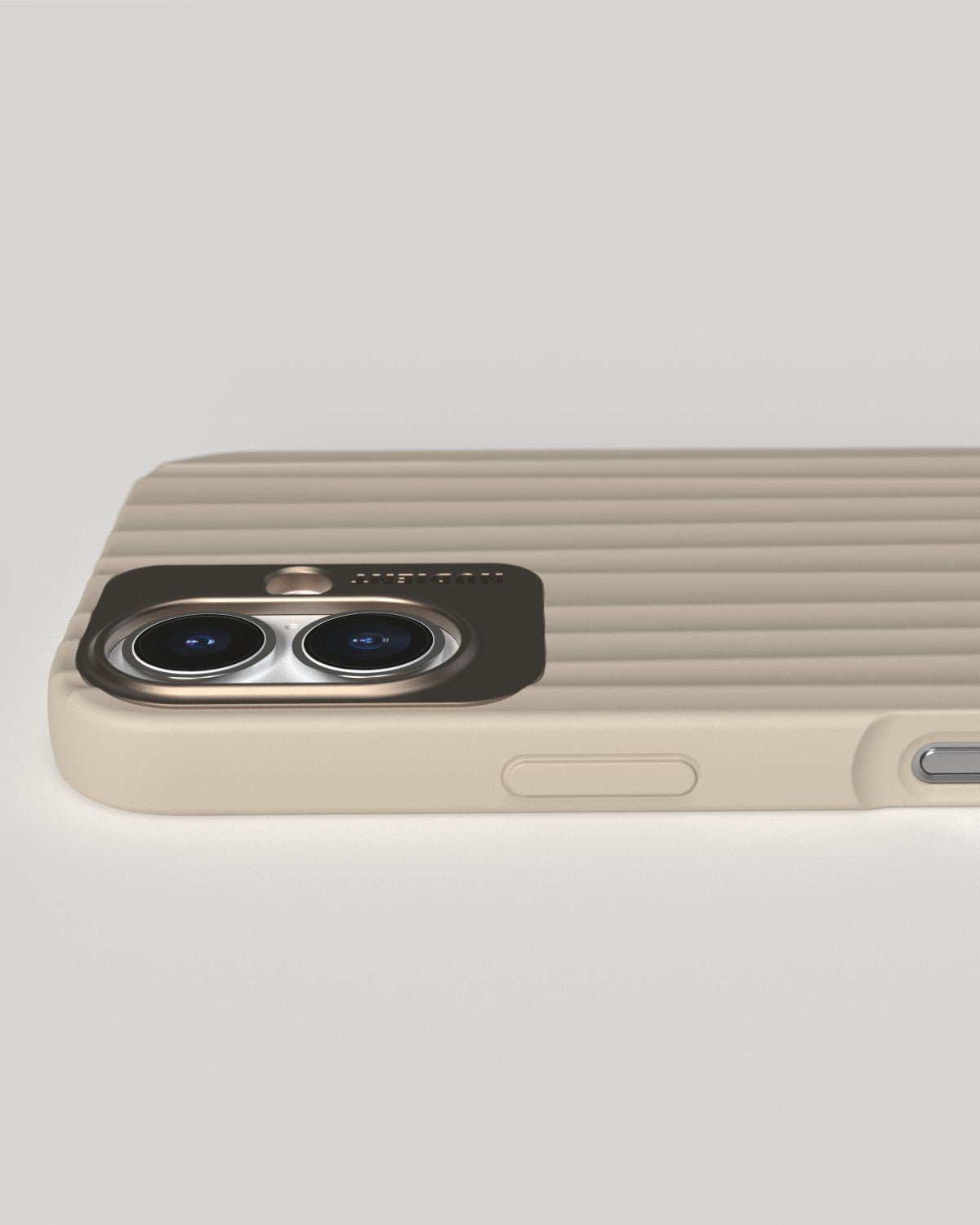 Bold Case - iPhone 16 - Linen Beige & Chalk White