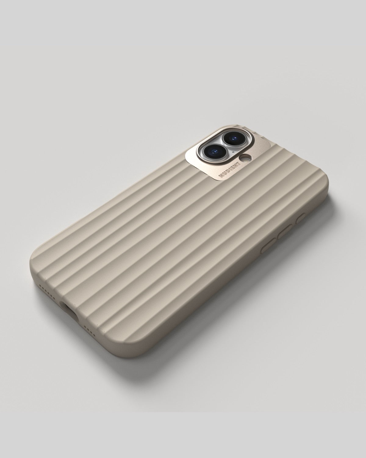 Bold Case - iPhone 16 Plus - Linen Beige & Olive Green