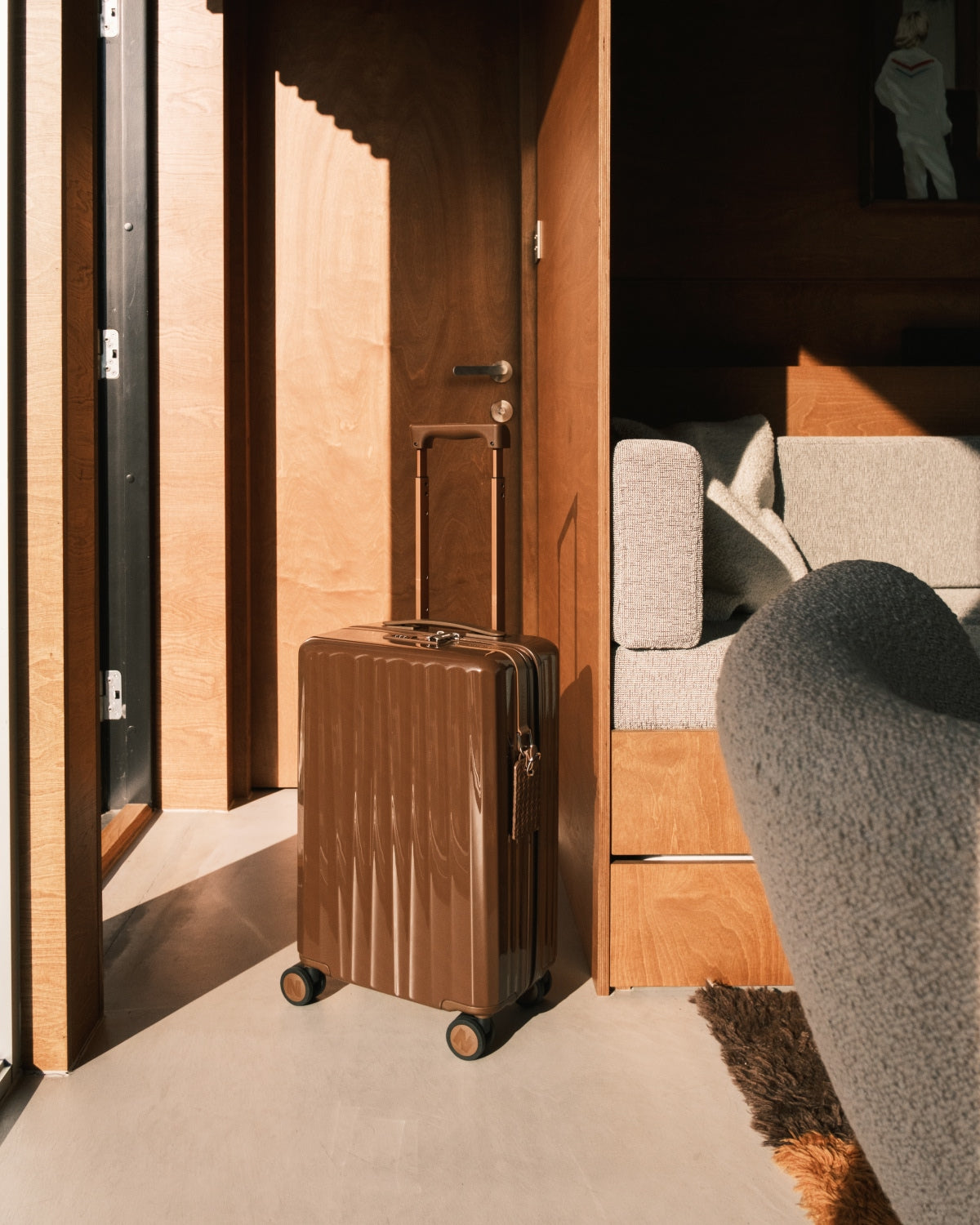Chestnut Brown -  Bold Cabin Bag V2 + Bold Check-In (M) Bag V2 Bundle